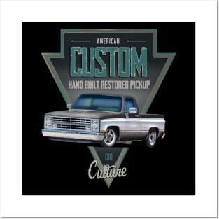 Square Body Classic C10 Posters and Art